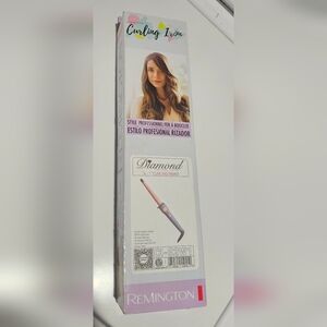 Remington Diamond Curling Wand - Pink 1/2"-1"